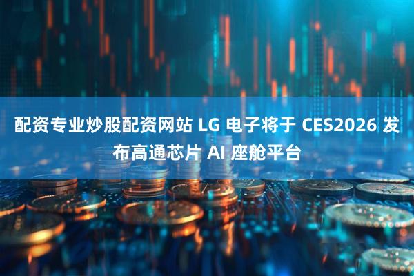 配资专业炒股配资网站 LG 电子将于 CES2026 发布高通芯片 AI 座舱平台